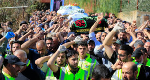 Three children and grandmother killed in Israeli strike laid to rest