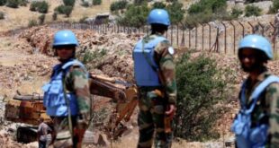 UNIFIL reports that one of its patrols was struck by gunfire from Israeli forces