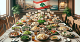 What does a meal cost in Lebanon?