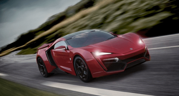 Where is lykan hypersport made?