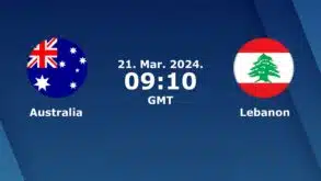Australia vs. Lebanon: Football prediction