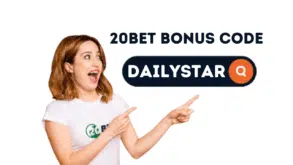 20bet bonus code DAILYSTAR