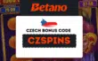 Czech bonus code for Betano CZSpins for casino slots
