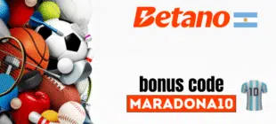 Betano Argentina bonus code Maradona10 for online sports betting