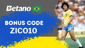 Betano Brazil bonus code ZICO10 for sports betting