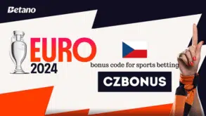 Betano Czechia bonus code CZBONUS for online betting
