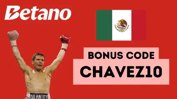 Betano Mexico has released a new bonus code CHAVEZ10 for sports betting