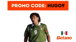 Betano promo code HUGO9 for sports in Betano Mexico