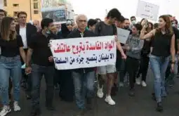 Dozens protest in Beirut against waste incinerators