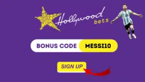 Messi10 bonus code for Hollywoodbets bookmaker South Africa