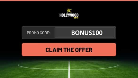 Hollywoodbets South Africa promo code Bonus100