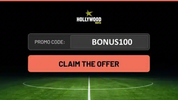 Hollywoodbets South Africa promo code Bonus100