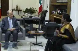 Sri Lanka tea storm swirls around Lebanon president
