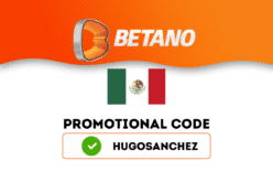 Promotional code HUGOSANCHEZ for Mexican sports betting in Betano MX