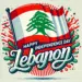 Independence day in Lebanon is on 22 November every year