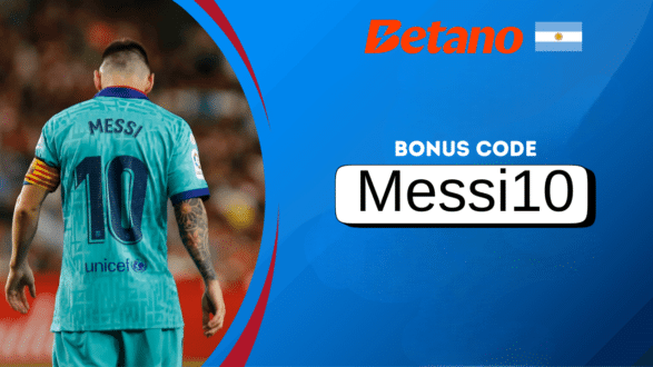 MESSI10 is the bonus code for Betano Argentina