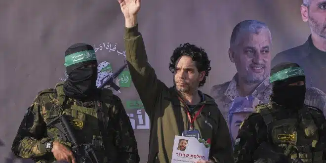 two-hostages-freed-return-israel-gaza-handover