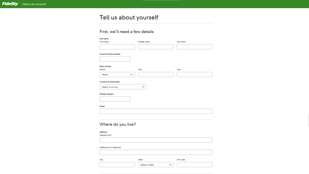 How to Register on Fidelity