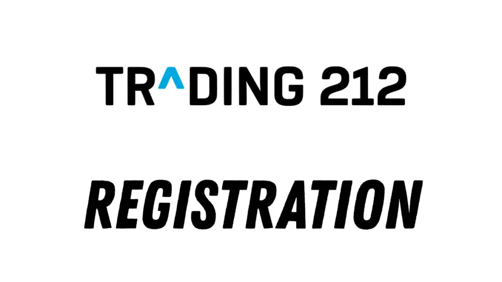 Trading 212 Registration
