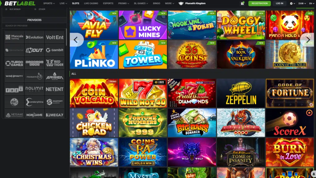 Overview of Slot and Live Games
