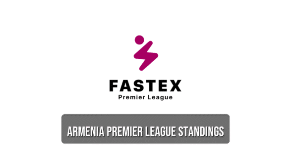 Armenia Premier League standings