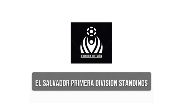 El Salvador Primera Division standings