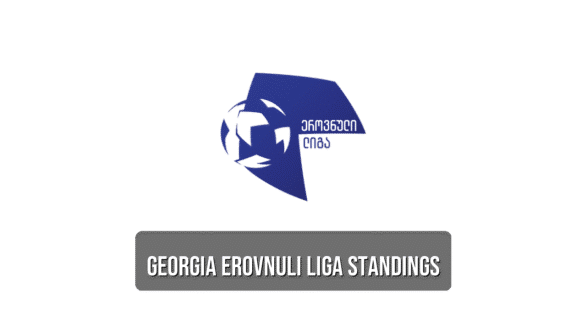 Georgia Erovnuli Liga standings