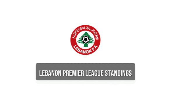 Lebanon Premier League standings