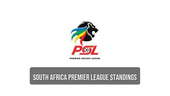 South Africa Premier League standings