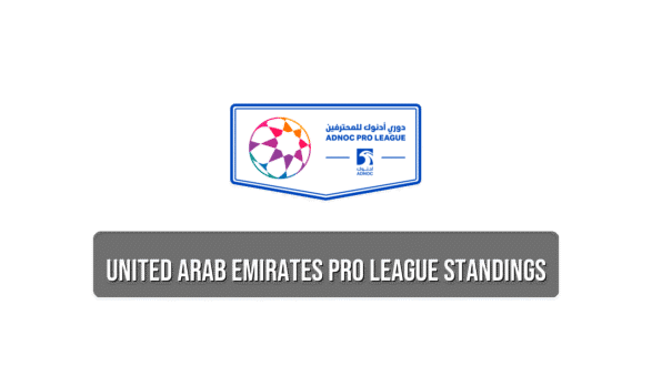 United Arab Emirates Pro League standings
