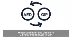 United Arab Emirates Dirham to Gibraltar Pound (AED to GIP)