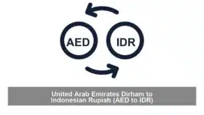 United Arab Emirates Dirham to Indonesian Rupiah (AED to IDR)
