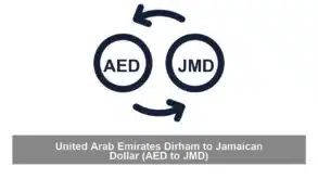United Arab Emirates Dirham to Jamaican Dollar (AED to JMD)