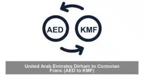 United Arab Emirates Dirham to Comorian Franc (AED to KMF)