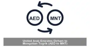 United Arab Emirates Dirham to Mongolian Tugrik (AED to MNT)