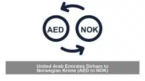United Arab Emirates Dirham to Norwegian Krone (AED to NOK)