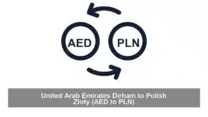 United Arab Emirates Dirham to Polish Zloty (AED to PLN)