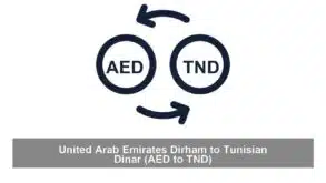 United Arab Emirates Dirham to Tunisian Dinar (AED to TND)
