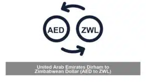 United Arab Emirates Dirham to Zimbabwean Dollar (AED to ZWL)