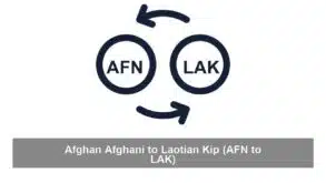 Afghan Afghani to Laotian Kip (AFN to LAK)