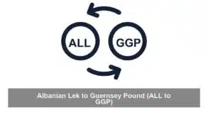 Albanian Lek to Guernsey Pound (ALL to GGP)