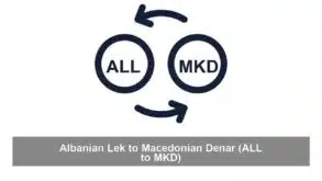 Albanian Lek to Macedonian Denar (ALL to MKD)