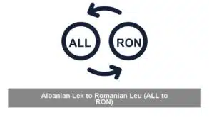 Albanian Lek to Romanian Leu (ALL to RON)