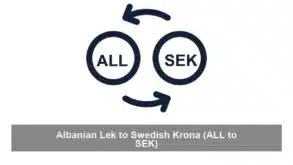 Albanian Lek to Swedish Krona (ALL to SEK)
