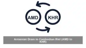 Armenian Dram to Cambodian Riel (AMD to KHR)
