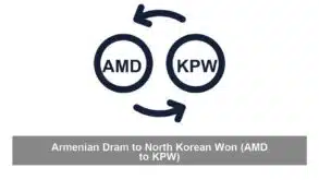 Armenian Dram to North Korean Won (AMD to KPW)