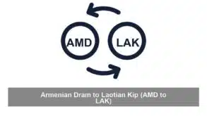 Armenian Dram to Laotian Kip (AMD to LAK)