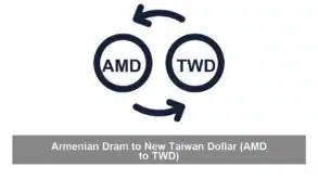 Armenian Dram to New Taiwan Dollar (AMD to TWD)