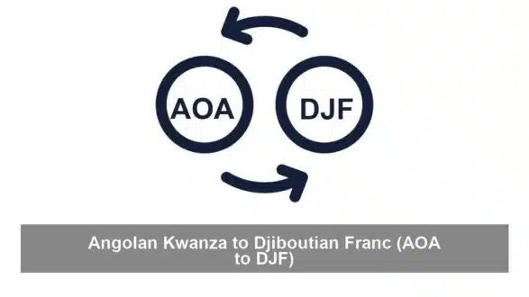 Angolan Kwanza to Djiboutian Franc (AOA to DJF)