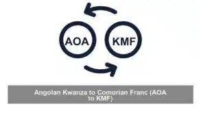 Angolan Kwanza to Comorian Franc (AOA to KMF)